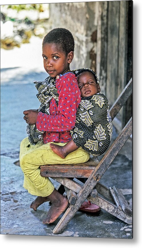 Africa Metal Print featuring the photograph Amali and Mosi by Tina Manley