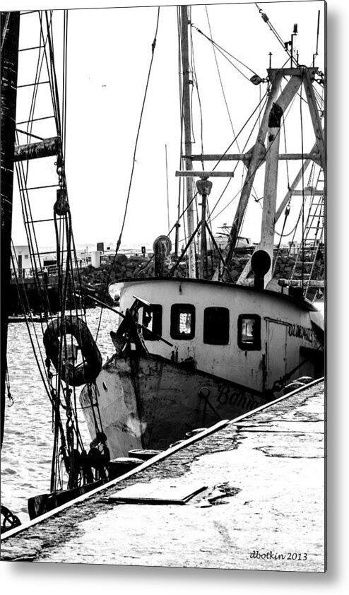 Anchors Metal Print featuring the photograph An Old Trawler by Dick Botkin
