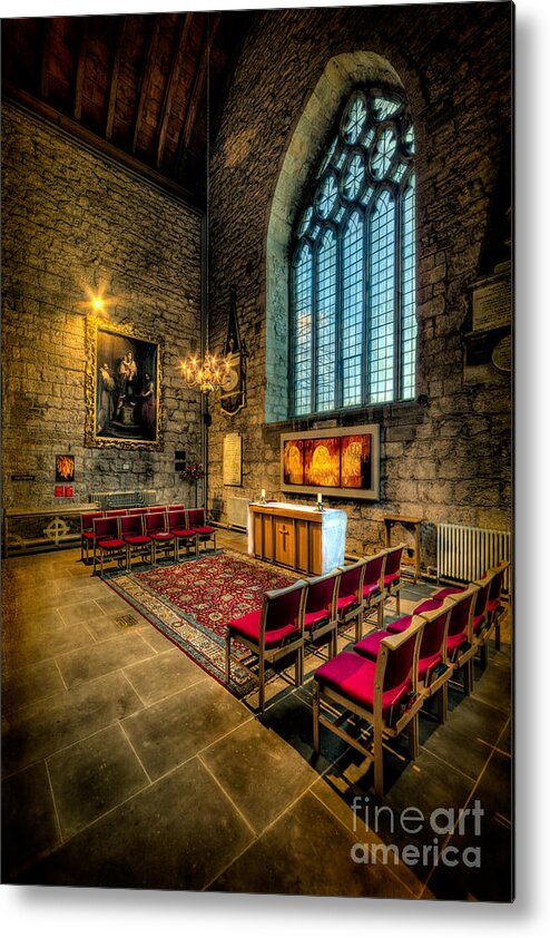 British Metal Print featuring the photograph Ancient Cathedral by Adrian Evans