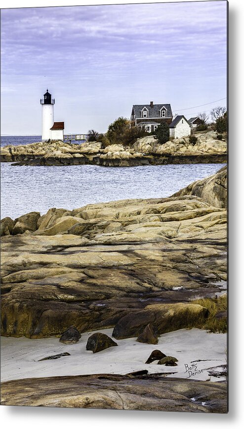Rockport Metal Print featuring the photograph Annisquam Light by Betty Denise