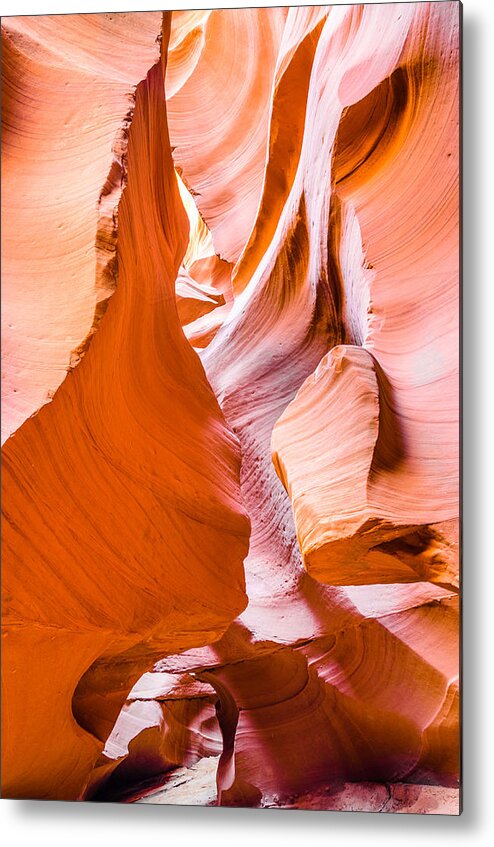 Antelope Canyon Metal Print featuring the photograph Antelope Tunnel by Jason Chu