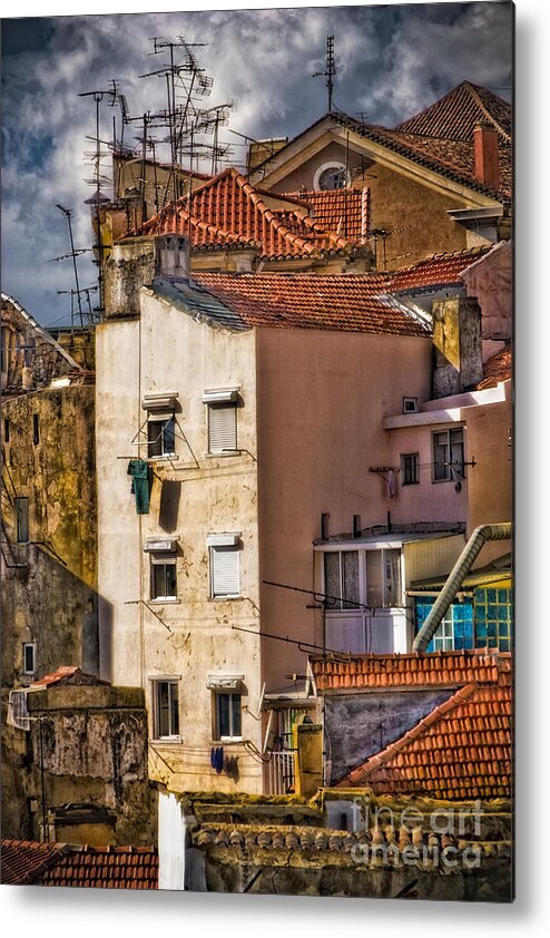 Portugal Metal Print featuring the photograph Antennae by Timothy Hacker