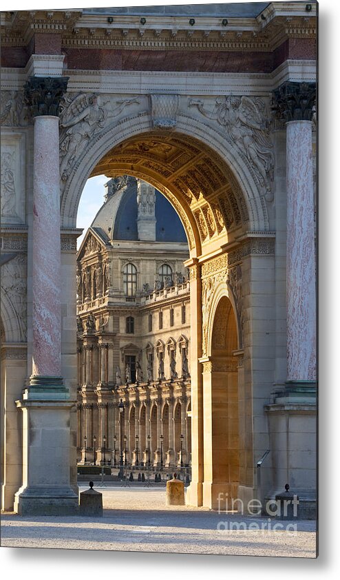 Paris Metal Print featuring the photograph Arc de Triomphe du Carrousel by Brian Jannsen