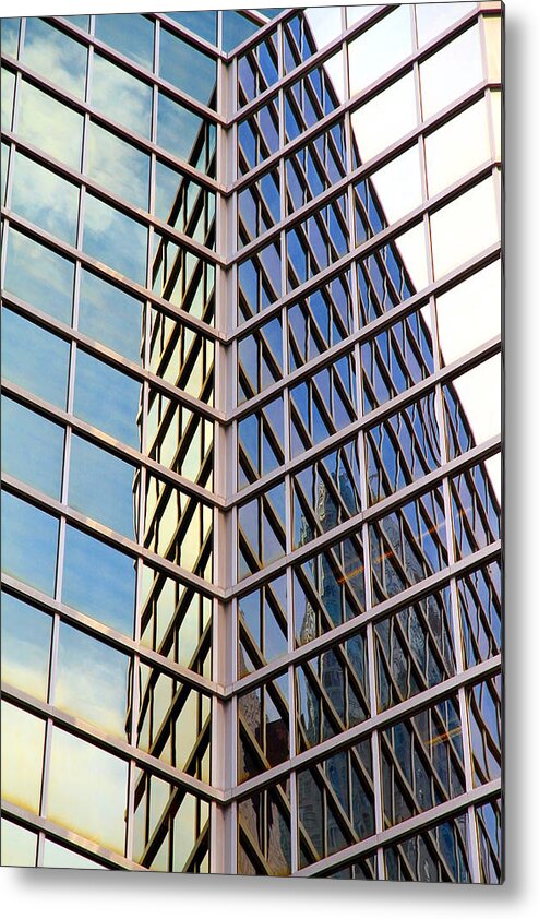 Architectural Metal Print featuring the photograph Architectural Details by Valentino Visentini