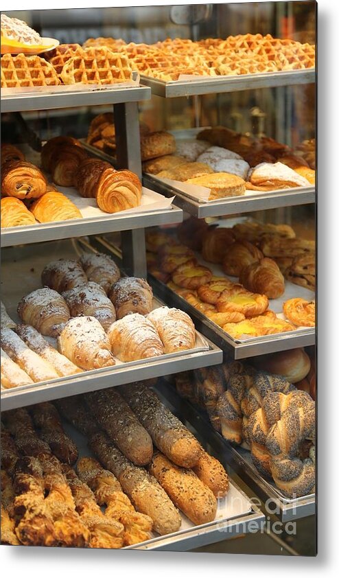 Belgian Metal Print featuring the photograph Belgian Bakery by Carol Groenen