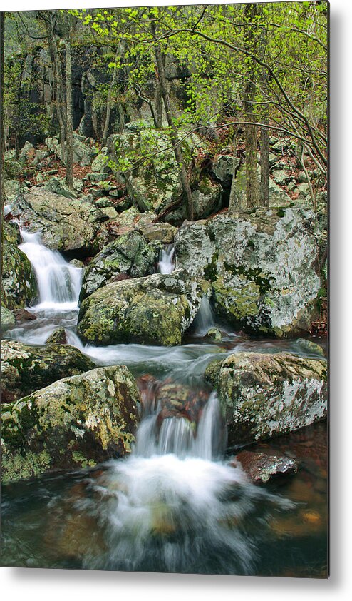 Mina Sauk Falls Metal Print featuring the photograph Below Mina Sauk Falls 1 by Greg Matchick