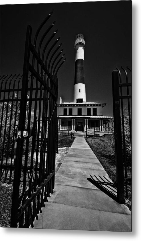 Black And White Metal Print featuring the photograph Big Dude by Robert McCubbin