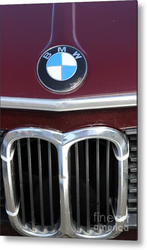 Bmw Metal Print featuring the photograph BMW Vintage by Alice Terrill
