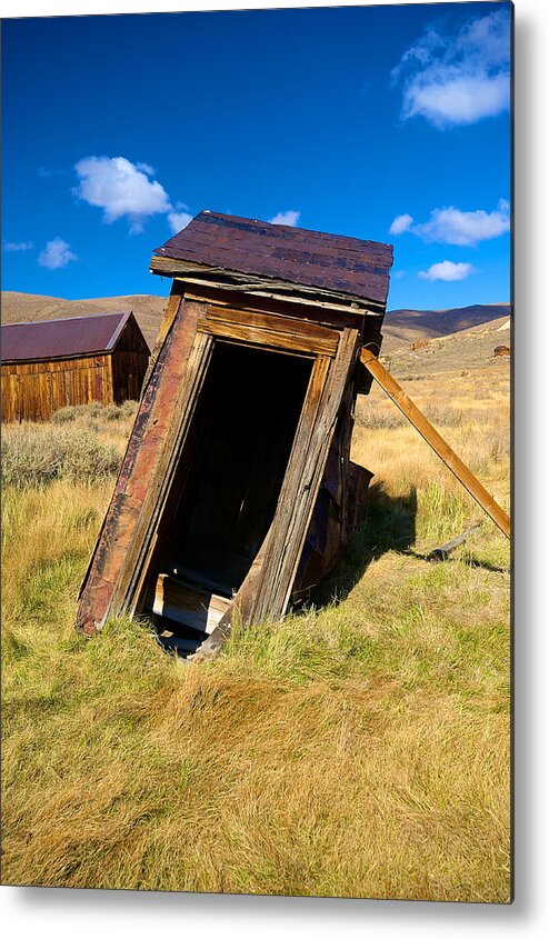 Bodie State Historical Park Metal Print featuring the photograph Bodie 13 by Richard J Cassato