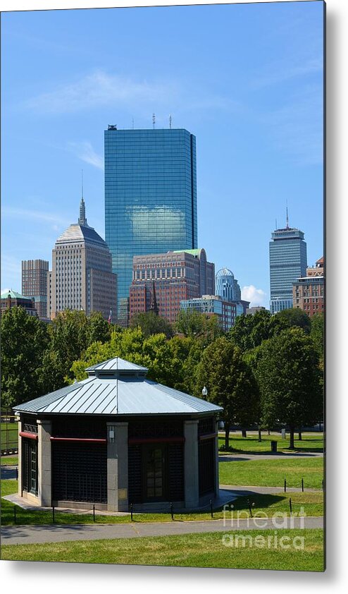 Boston Metal Print featuring the photograph Boston Skyline 2 by Tammie Miller