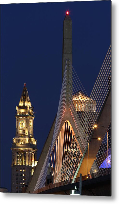 Boston Metal Print featuring the photograph Boston Tall and Strong by Juergen Roth