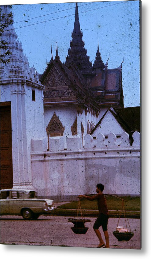 Thailand Metal Print featuring the photograph Breakfast to go by John Warren