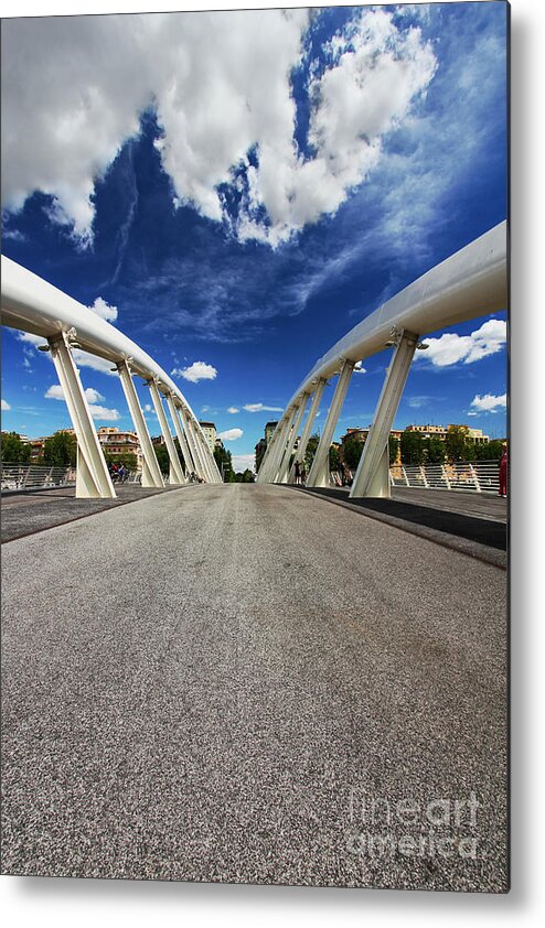 Bridge Metal Print featuring the photograph Bridge Arch by Stefano Senise