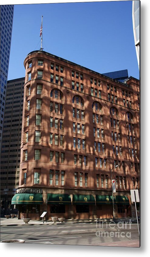 Brown Palace Metal Print featuring the photograph Brown Palace by David Pettit