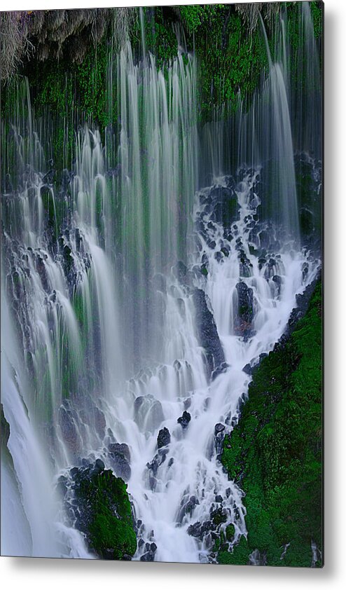 Burney Falls Metal Print featuring the photograph Burney Falls by Robert Woodward