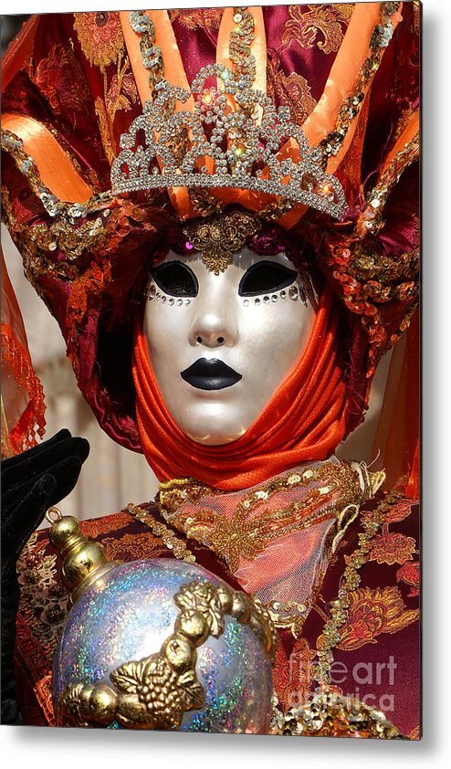 Italy Metal Print featuring the photograph Carnevale di Venezia 54 by Rudi Prott