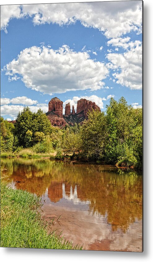  Metal Print featuring the photograph Cathedral Rock by David Armstrong