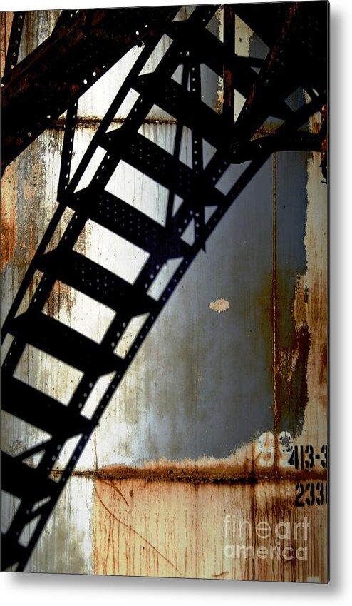 Abstract Photography Metal Print featuring the photograph Catwalk II by Sherry Davis