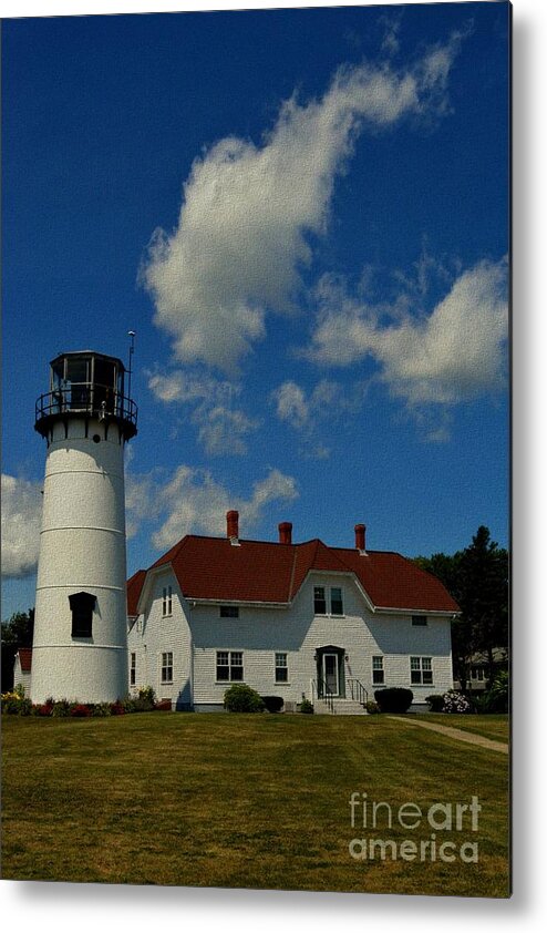 Lighthouse Metal Print featuring the photograph Chatham Light by Tammie Miller