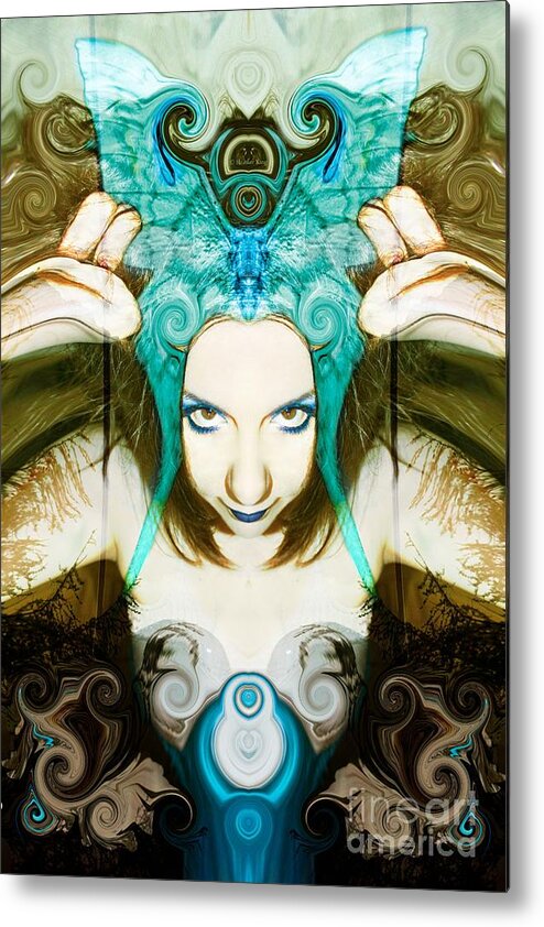 Flower Metal Print featuring the photograph Chimera by Heather King