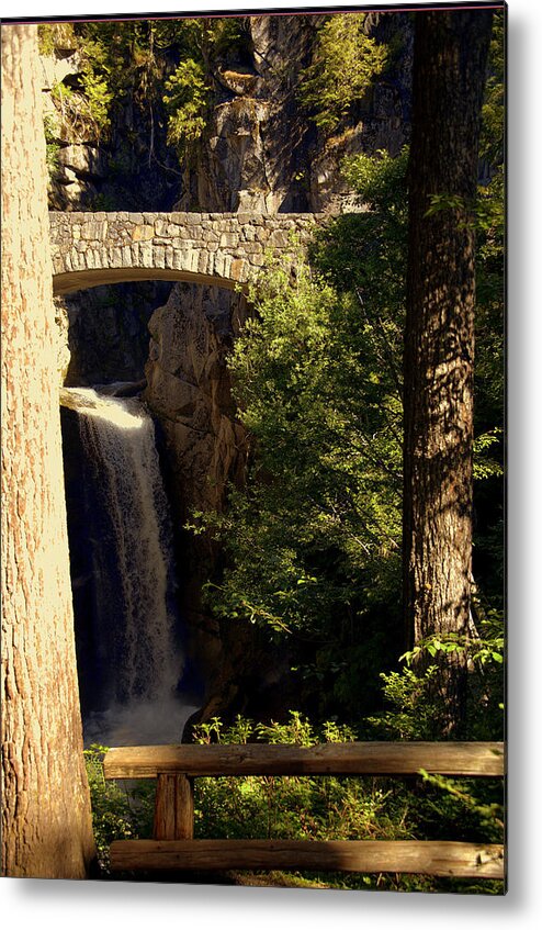 Christine Falls Metal Print featuring the photograph Christine Falls by Jerry Cahill