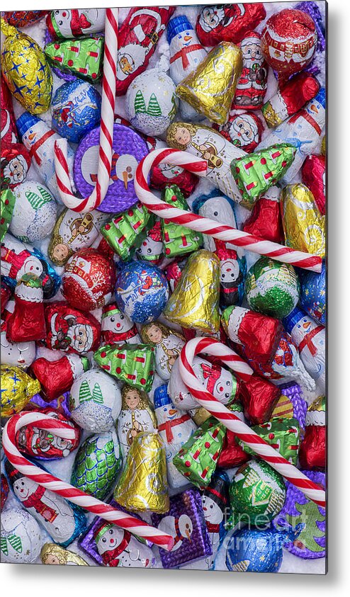 Christmas Metal Print featuring the photograph Christmas Chocolates by Tim Gainey