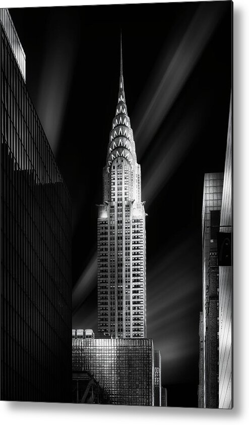 Chrysler Metal Print featuring the photograph Chrysler Building by Jorge Ruiz Dueso