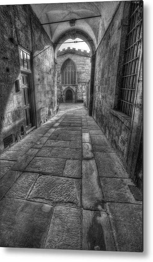 Church Metal Print featuring the photograph Church Alley by Ian Mitchell