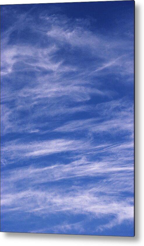 Atmosphere Metal Print featuring the photograph Cirrus Clouds by A.b. Joyce