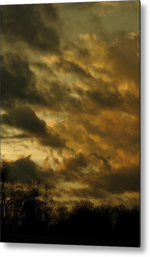 Clouds After Sunset Metal Print featuring the photograph Clouds After Sunset by Daniel Reed