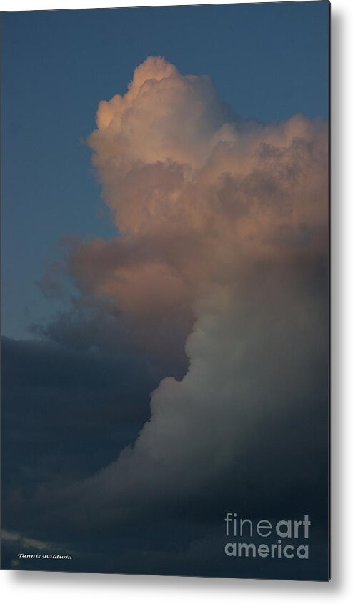 Cloud Metal Print featuring the photograph Clouds meeting by Tannis Baldwin