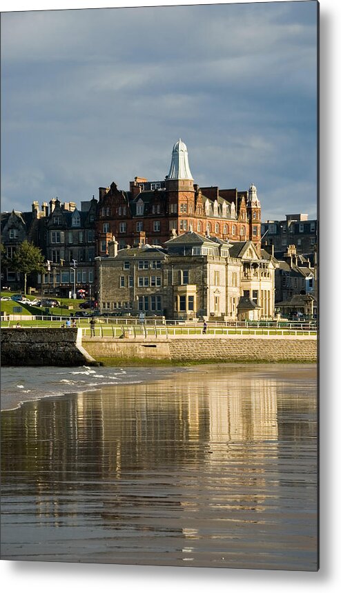 St. Andrews Metal Print featuring the photograph Club House St Andrews by Jeremy Voisey