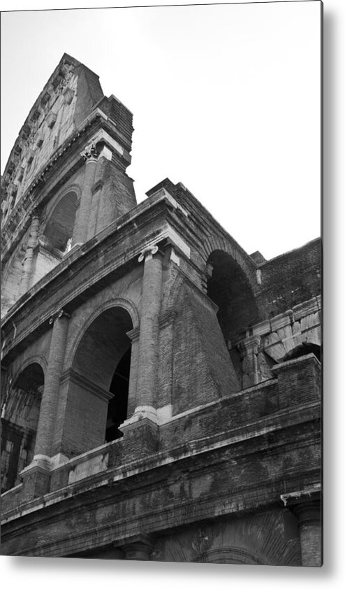 Rome Metal Print featuring the photograph Coliseum by Jean Macaluso