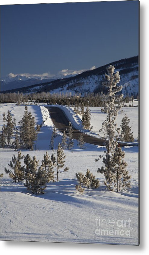 Snow Mountain Ranch Metal Print featuring the photograph Colorado Winter by Jim West