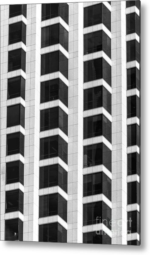 Dallas Metal Print featuring the photograph Dallas Windows 2 by Bob Phillips