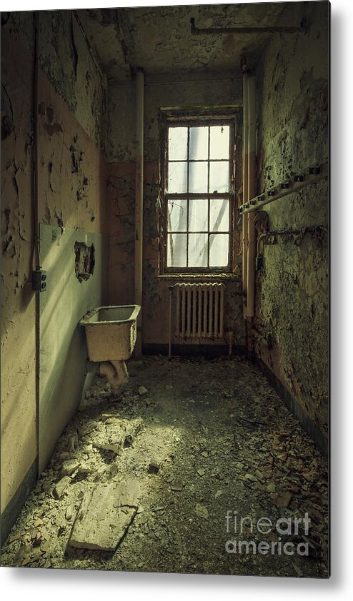 Abandoned Metal Print featuring the photograph Decade Of Decay by Evelina Kremsdorf