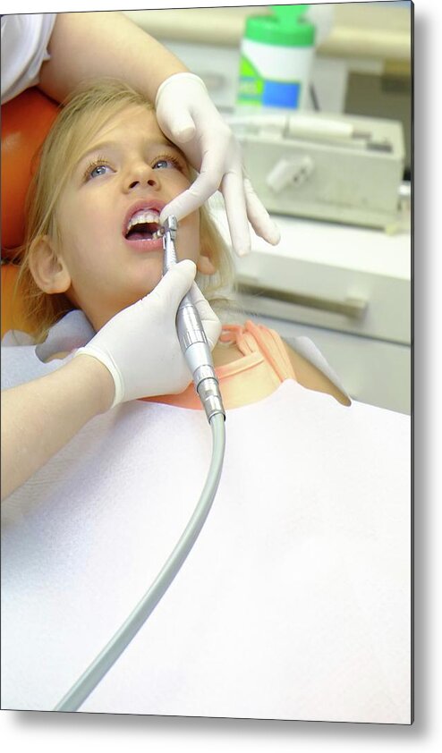 Care Metal Print featuring the photograph Dental Hygiene by Photostock-israel