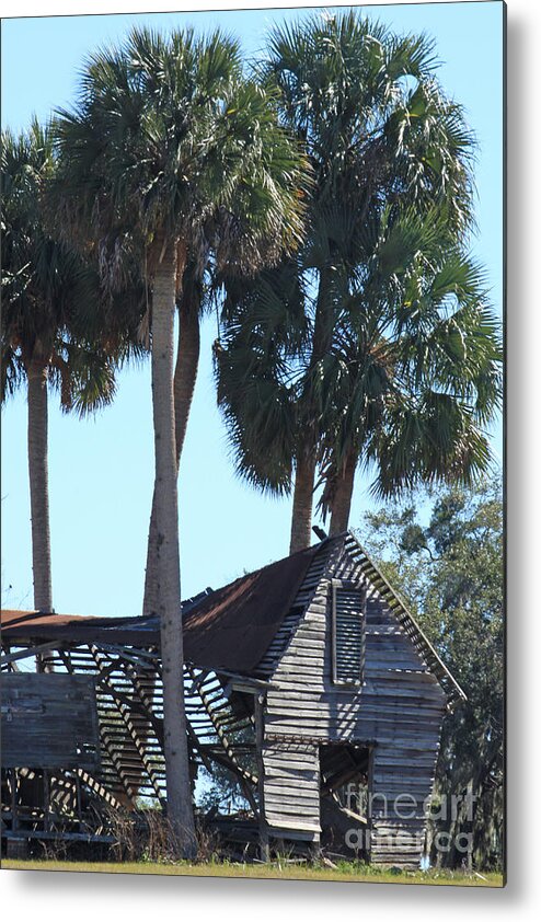 Dilapidated Old Barn Metal Print featuring the photograph Dilapidated old barn - 3 by Tom Doud