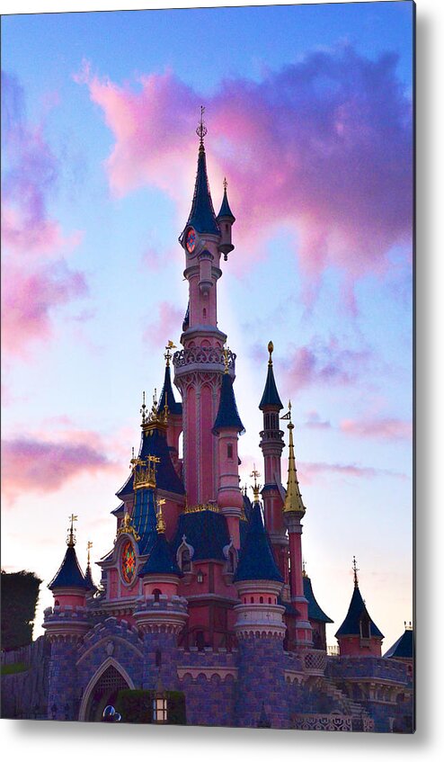 Clouds Metal Print featuring the photograph Disney Dream by Catherine Murton