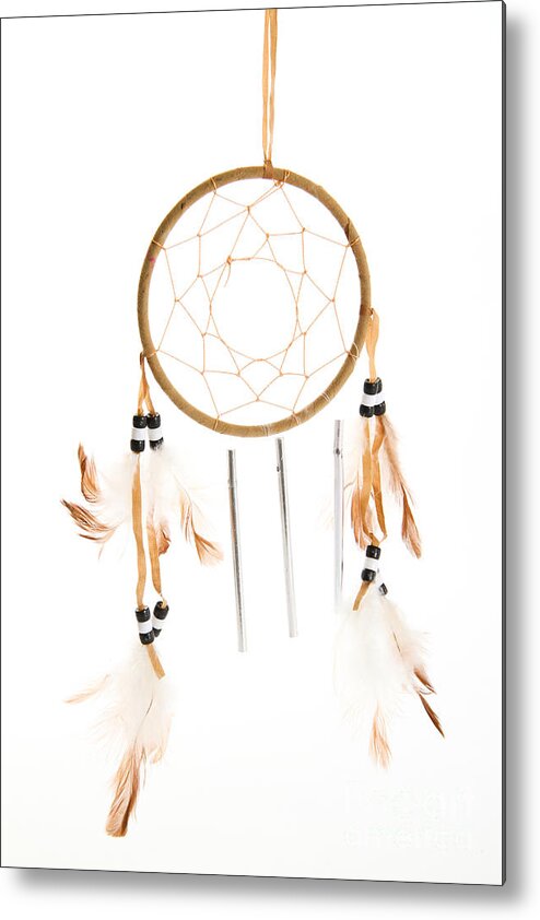 Still Life Metal Print featuring the photograph Dream Catcher by Photo Researchers