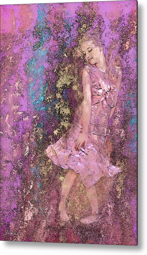 Young Girl Metal Print featuring the photograph Dream Land by Bonnie Willis