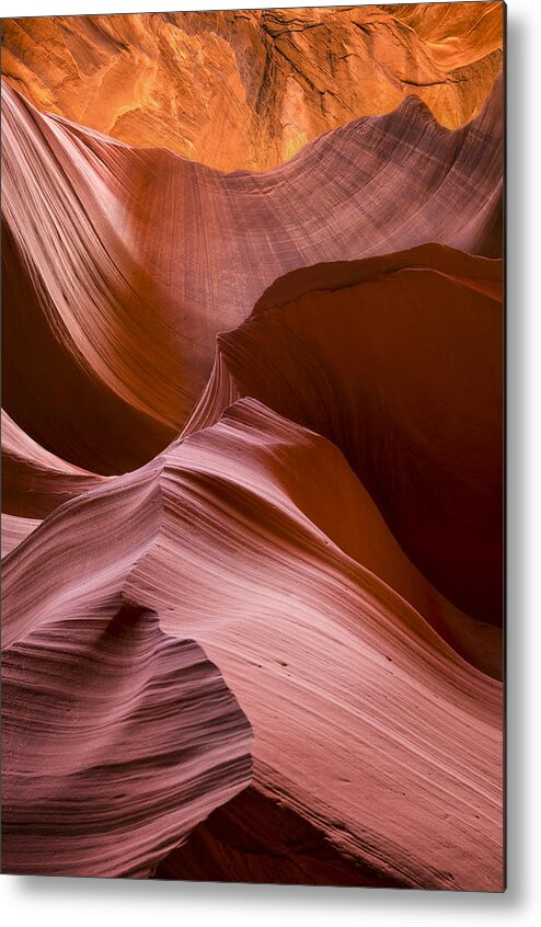 Landscape Metal Print featuring the photograph Earth Below by Nancy Strahinic