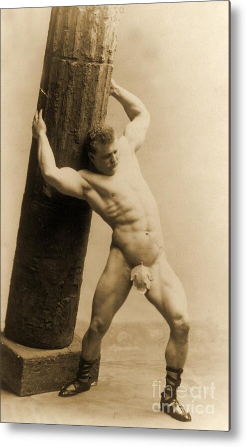 Circus Metal Print featuring the photograph Eugen Sandow by American School