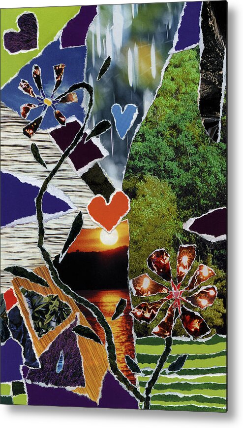 Everyone Love's Their Nature Metal Print featuring the mixed media Everyone Love's Their Nature by Kenneth James