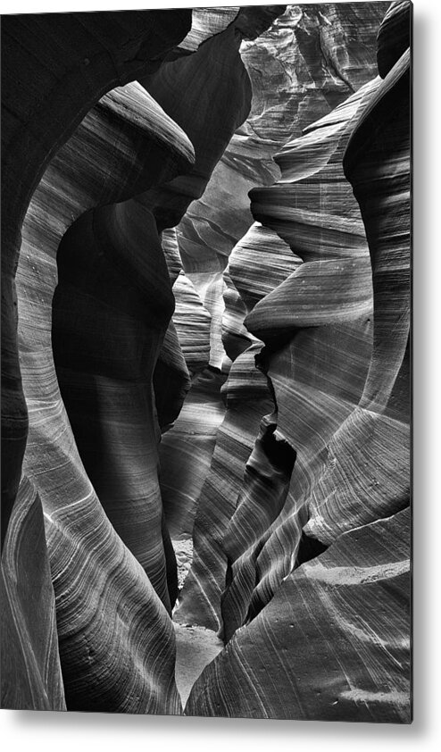 Sandstone Metal Print featuring the photograph Faces in the Walls by Darren White