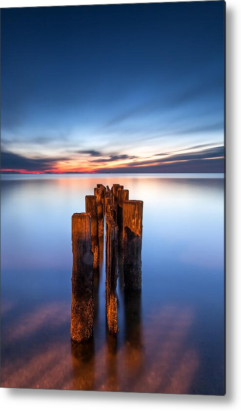 New Year Metal Print featuring the photograph First Light by Edward Kreis