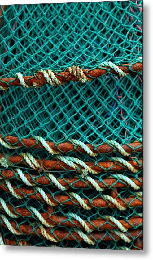 05.26.13_b 099 Metal Print featuring the photograph Fisherman Tools 006 by Dorin Adrian Berbier