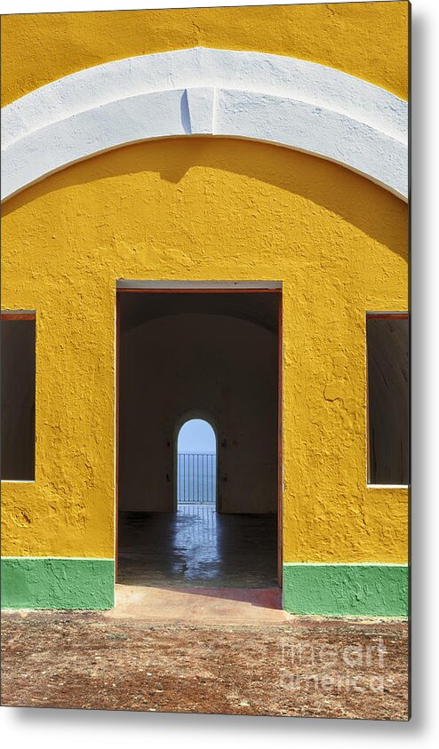 Bright Color Metal Print featuring the photograph Fort Castillo San Felipe Del Morro by Bryan Mullennix