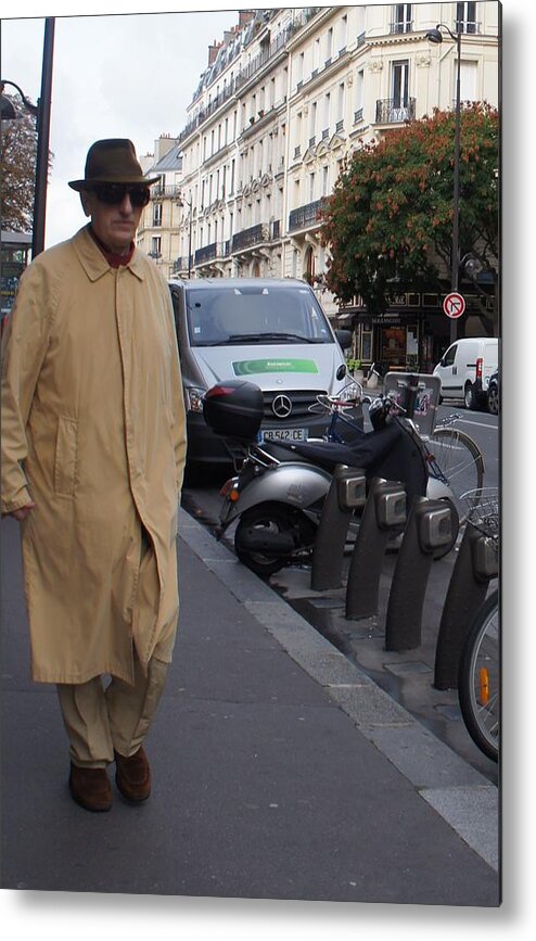 France Metal Print featuring the photograph Frenchman Incognito by Kristine Bogdanovich