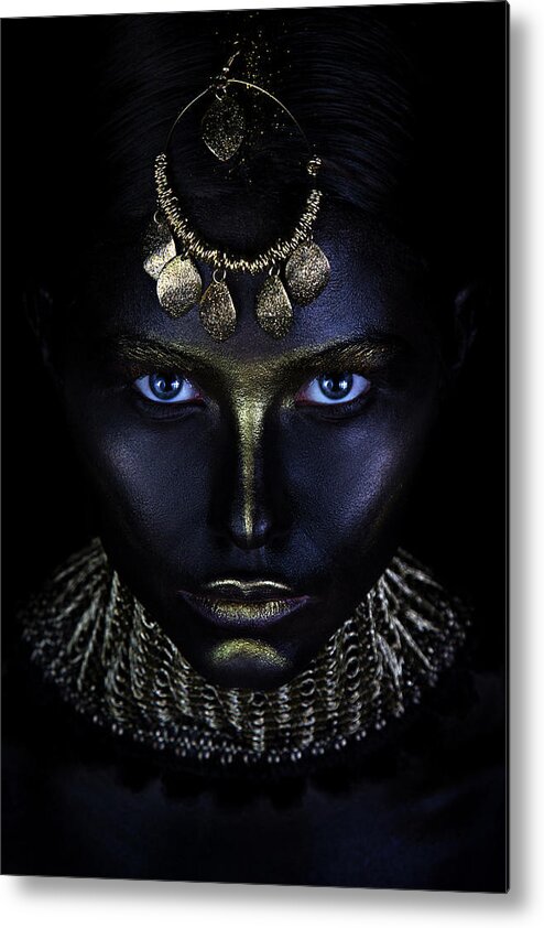 People Metal Print featuring the photograph Gold Of Maya by Ivan Kovalev